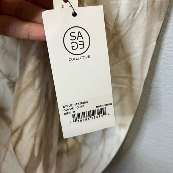 SAGE Tie Dye top! - Picture 4 of 8